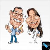 Caricaturas Rosto + Corpinho